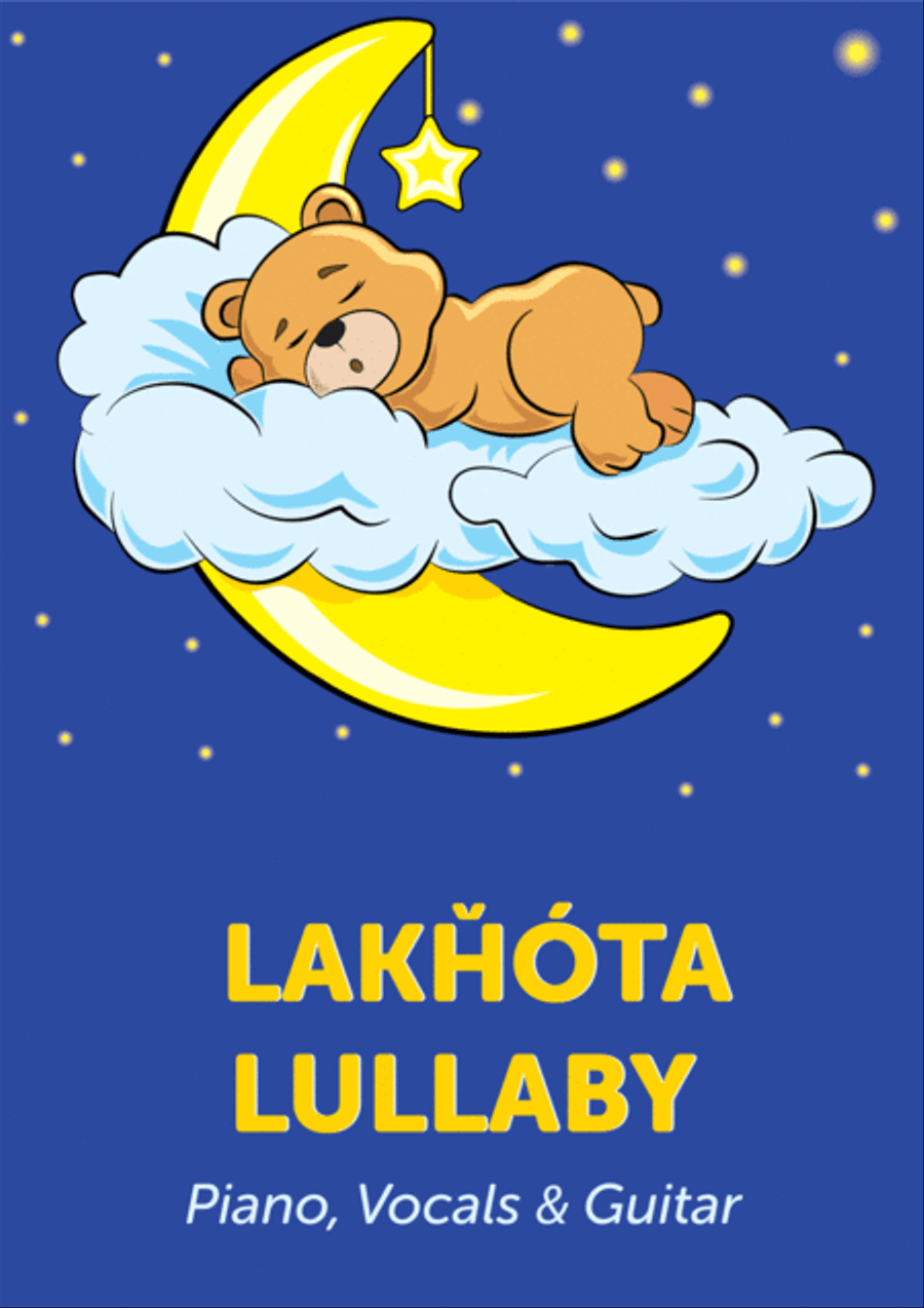 Lakhota Lullaby Piano, Vocal, Guitar scores gallery preview page 1