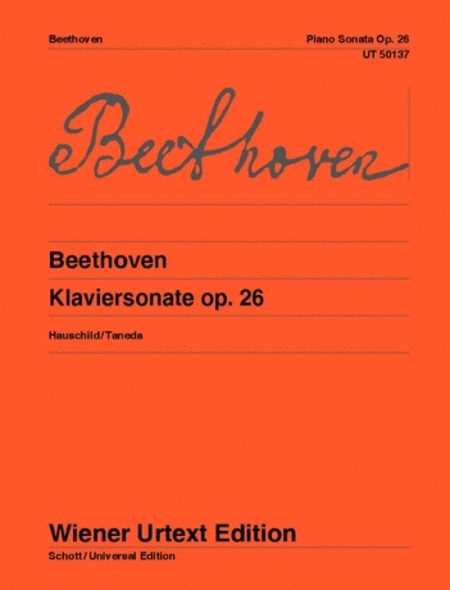 Beethoven : Piano Sonata in A flat major, op. 26