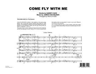 Come Fly With Me - Full Score