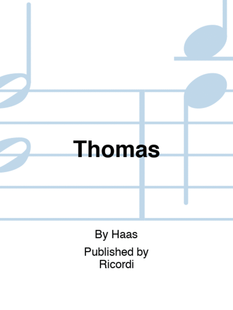 Thomas Orchestra scores gallery preview page 1