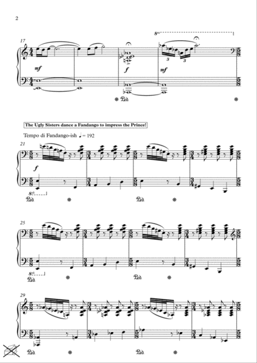 Ariana's Ballet: Part 2 Piano Solo scores gallery preview page 2