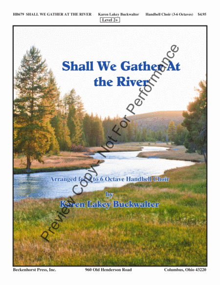 Shall We Gather At the River - Buckwalter image number null