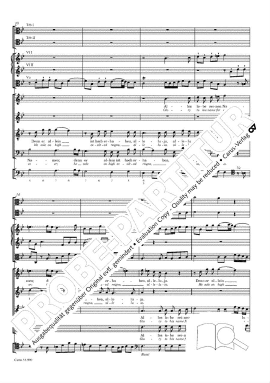 The Creation (Die Schopfung) 4-Part scores gallery preview page 237