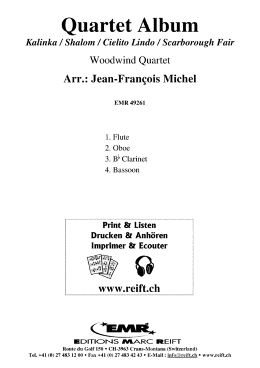 Quartet Album Bassoon scores gallery preview page 2