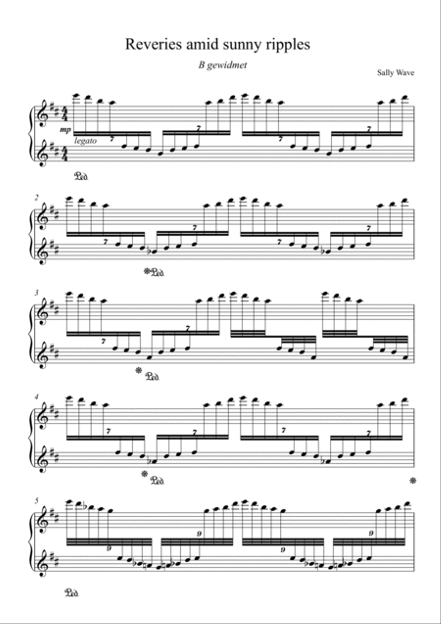 Reveries amid sunny ripples No. 2 op. 23