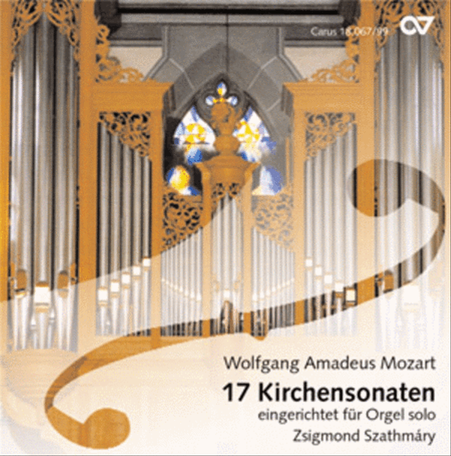 17 Church sonatas for organ solo Organ Solo scores gallery preview page 1