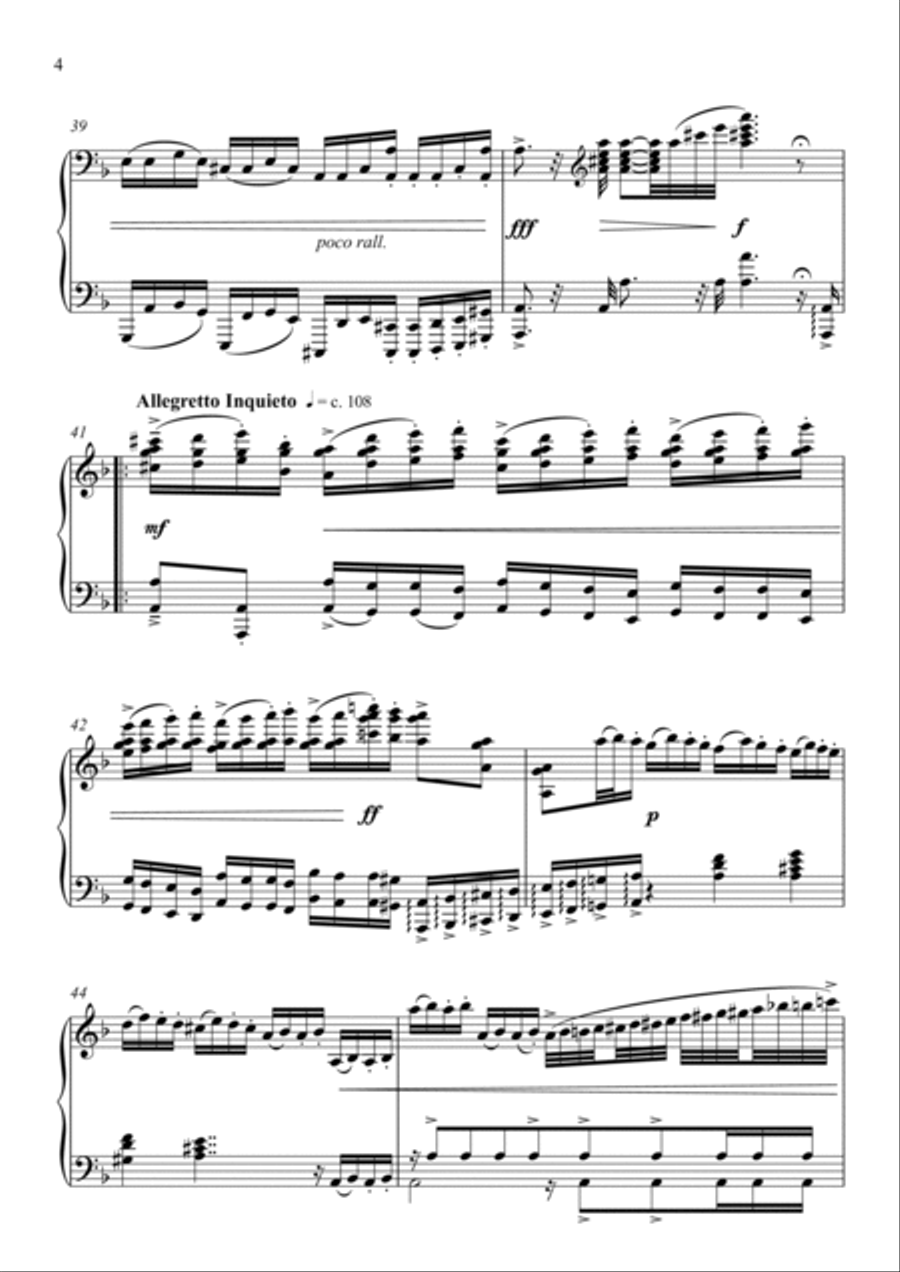The Raymond Variations for Piano (Set 1) Piano Solo scores gallery preview page 5