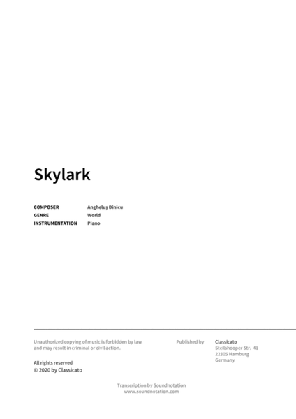 Skylark image number null