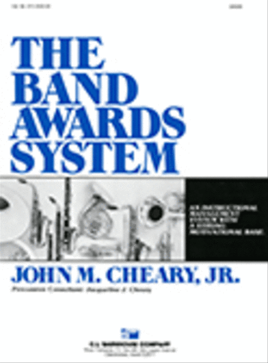 Band Awards System Certificate - Percussion Percussion scores gallery preview page 1