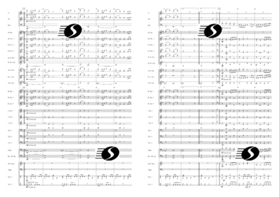 Irish Sketches Concert Band scores gallery preview page 4