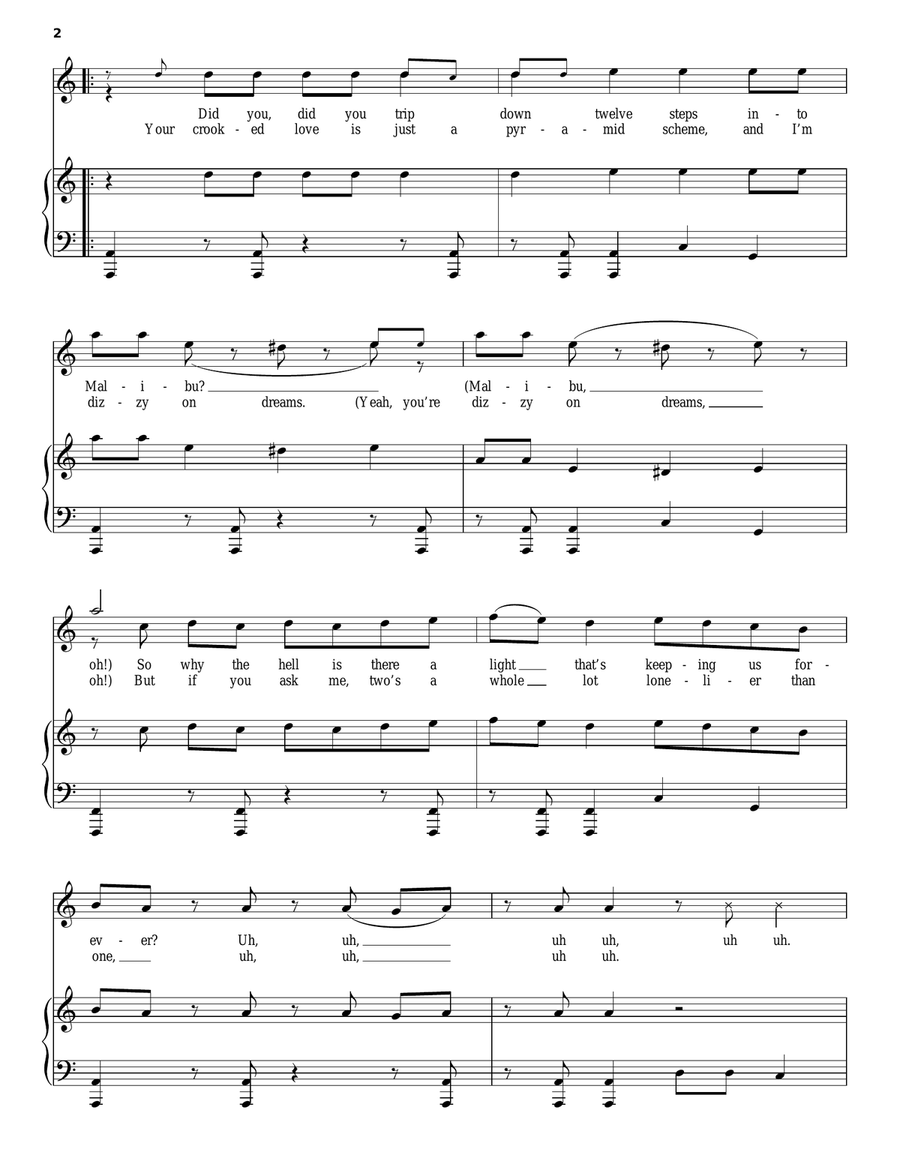 The Mighty Fall Acoustic Guitar scores gallery preview page 2