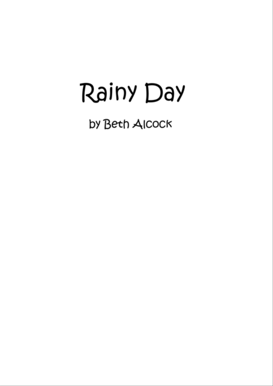 Rainy Day by Beth Alcock Rainy Day by Beth Alcock Piano Solo scores gallery preview page 1