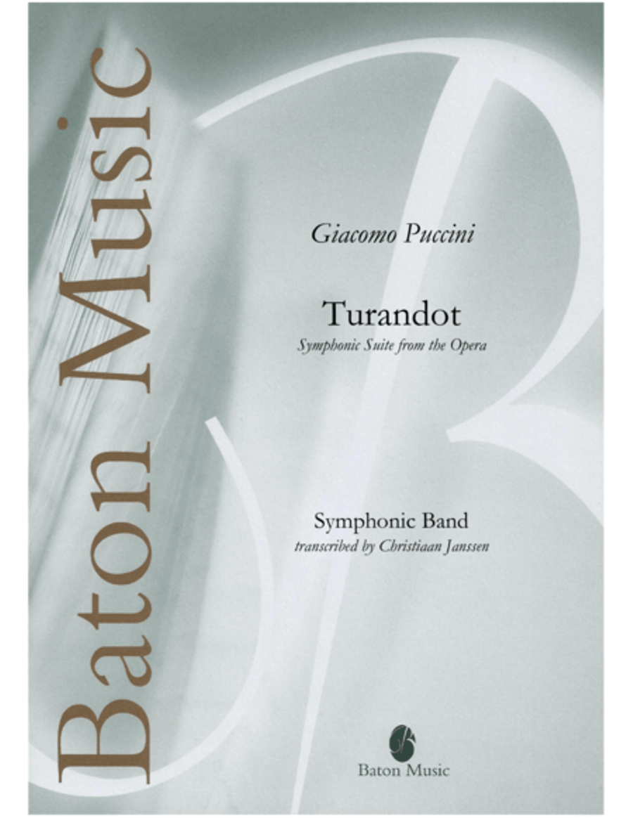 Turandot Turandot Concert Band scores gallery preview page 1
