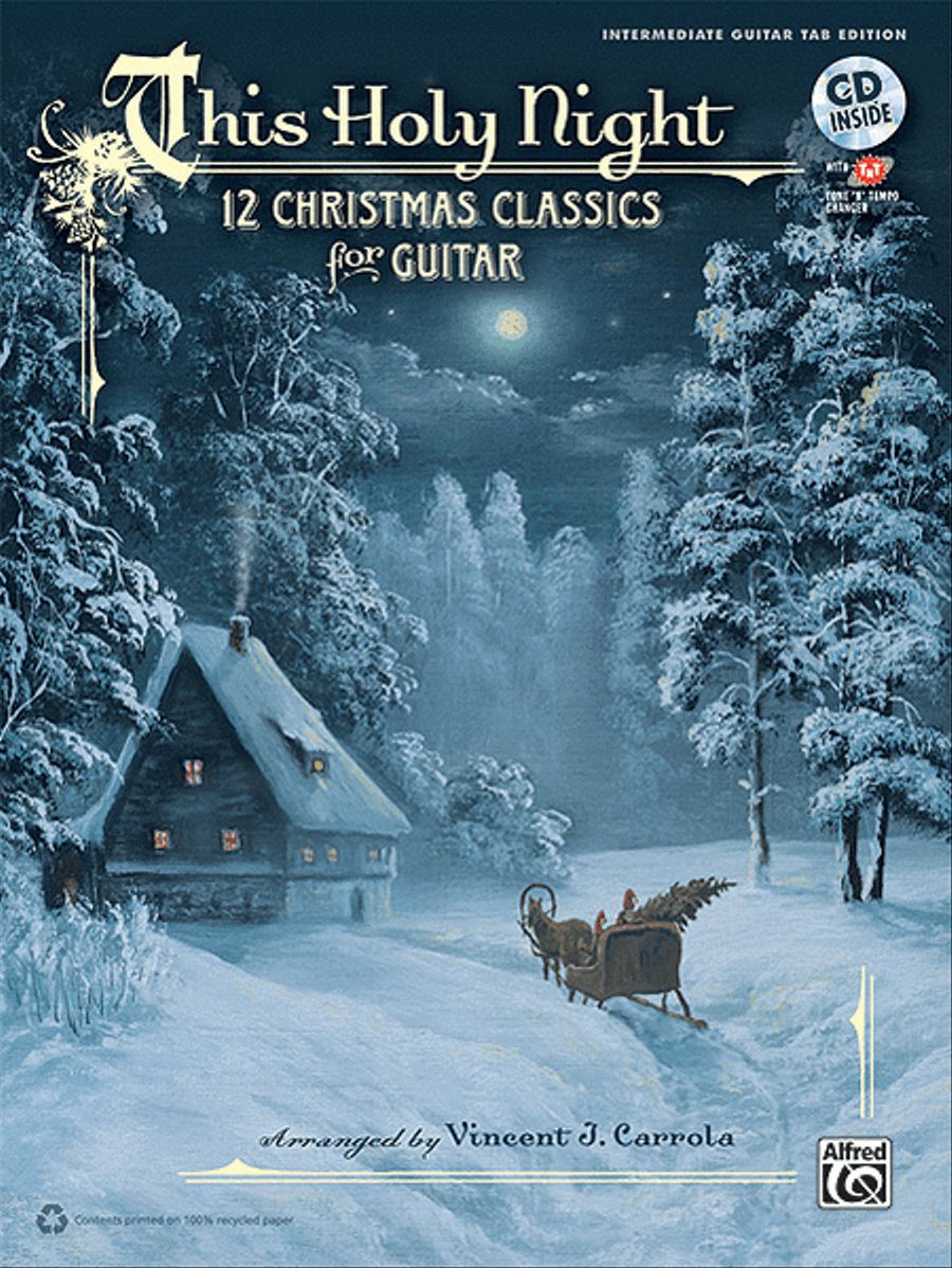 This Holy Night Guitar Tablature scores gallery preview page 1