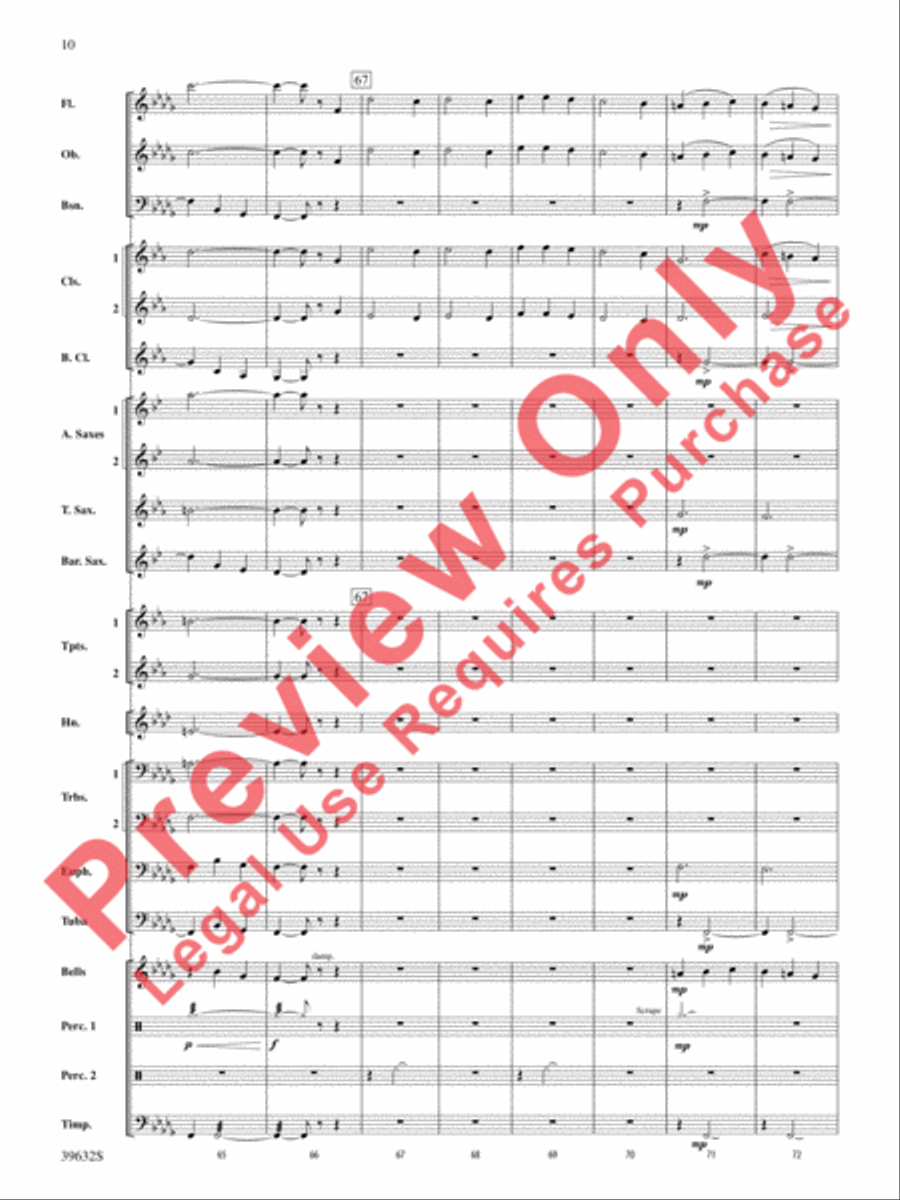 Avinu Malkeinu Avinu Malkeinu Concert Band scores gallery preview page 11
