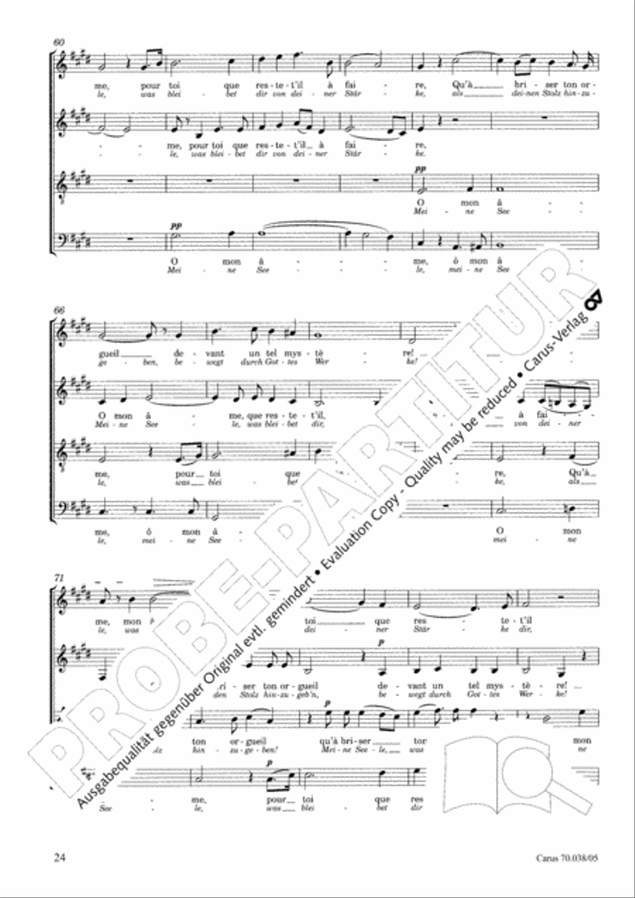 L'Enfance du Christ L'Enfance du Christ 4-Part scores gallery preview page 25