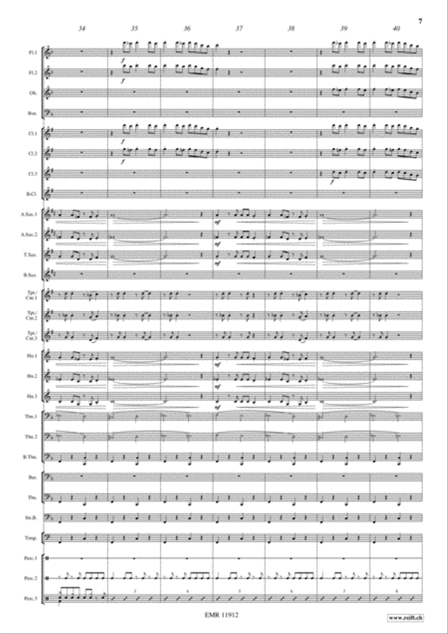 La Dolce Vita Concert Band scores gallery preview page 8