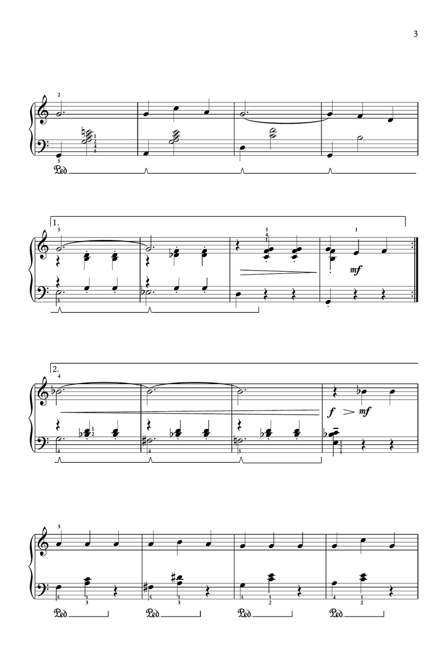 The Most Wonderful Time Of The Year Piano Solo scores gallery preview page 3