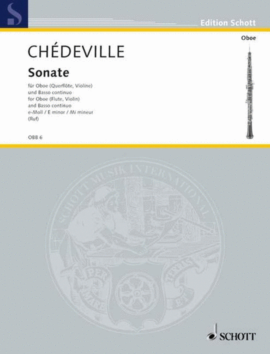 Chedeville - Sonata In E Minor Oboe/Piano