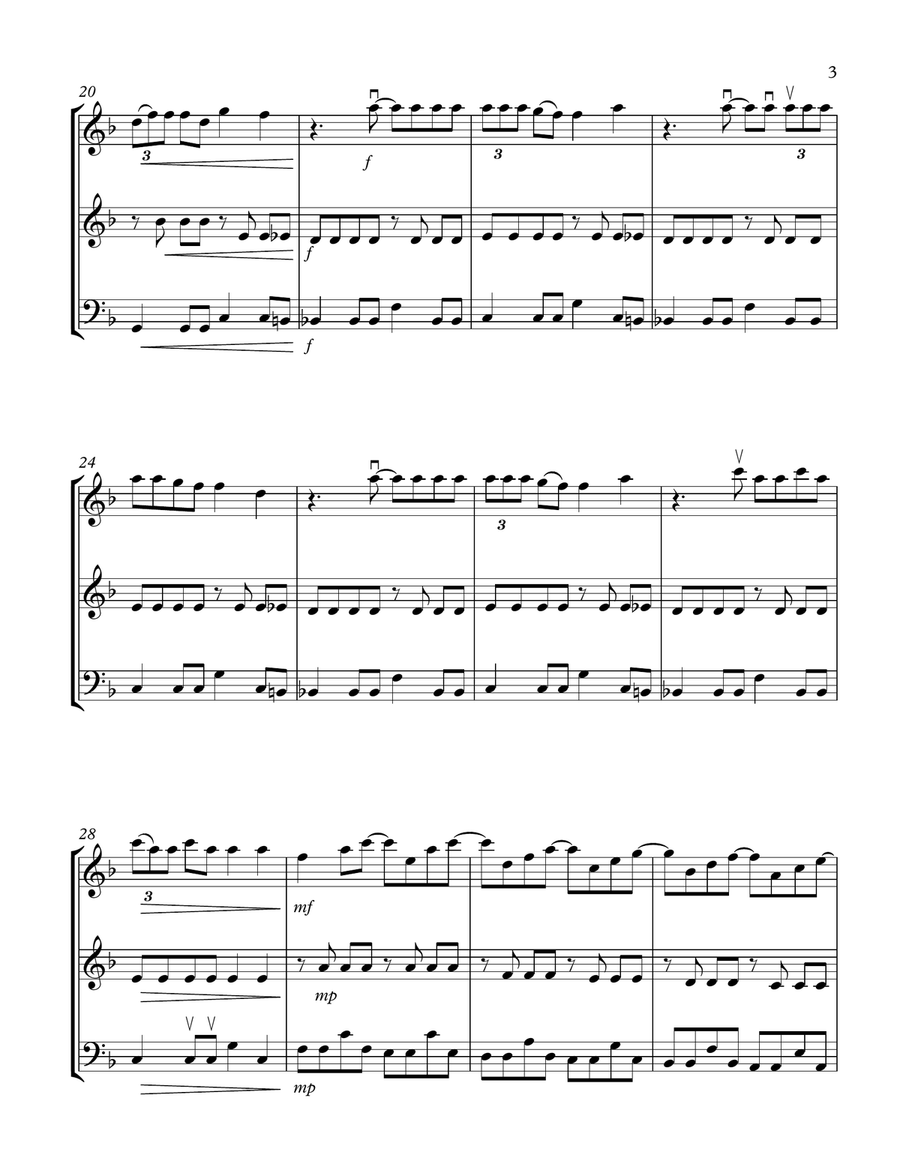 Better Together String Trio scores gallery preview page 3