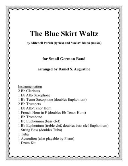 The Blue Skirt Waltz image number null