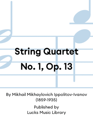 String Quartet No. 1, Op. 13