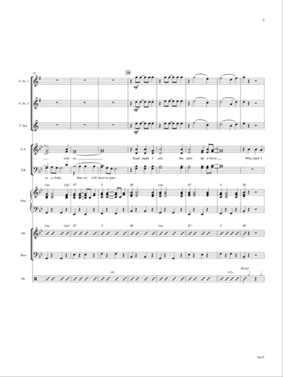 A Teenager in Love: Score Score scores gallery preview page 3