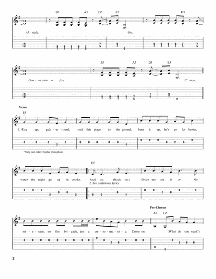 Rock Of Ages Rock Of Ages Acoustic Guitar scores gallery preview page 2
