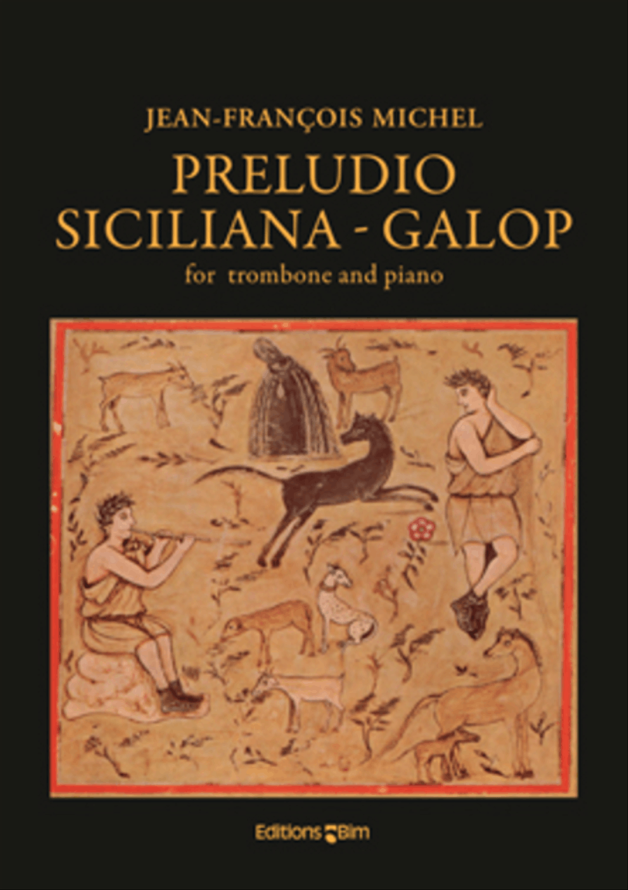 Preludio, Siciliana, Galop Piano Accompaniment scores gallery preview page 1