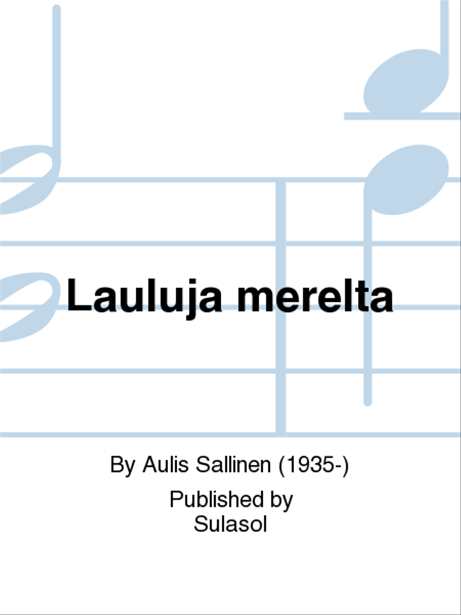 Lauluja mereltä SSAA scores gallery preview page 1