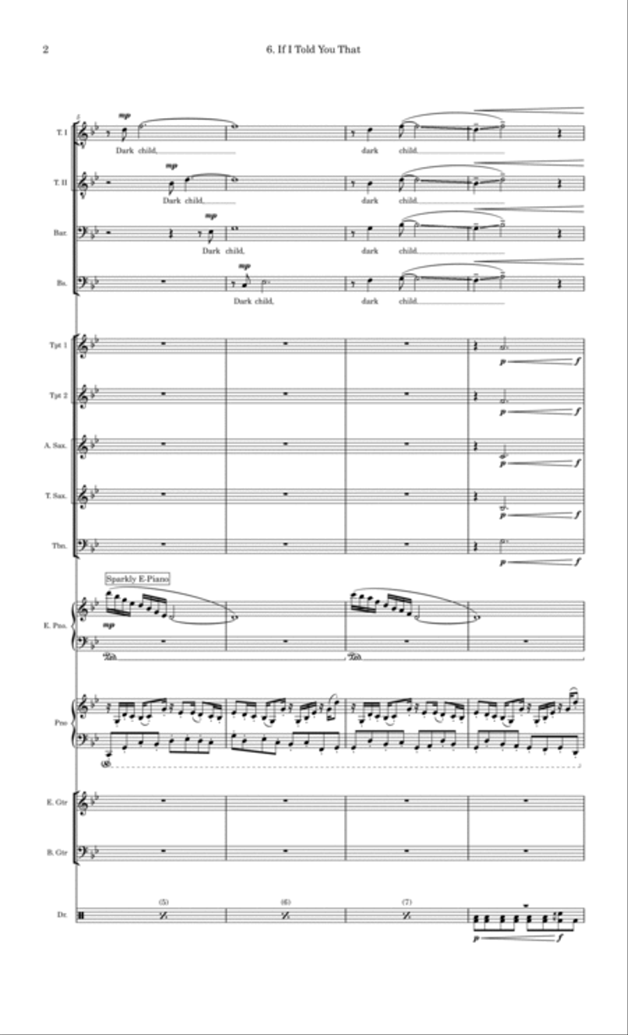 If I Told You That Large Ensemble scores gallery preview page 2