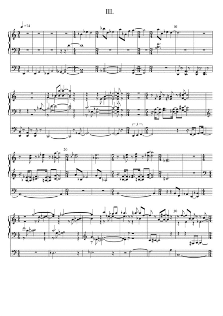 Six Mini-preludes for Organ Organ Solo scores gallery preview page 6