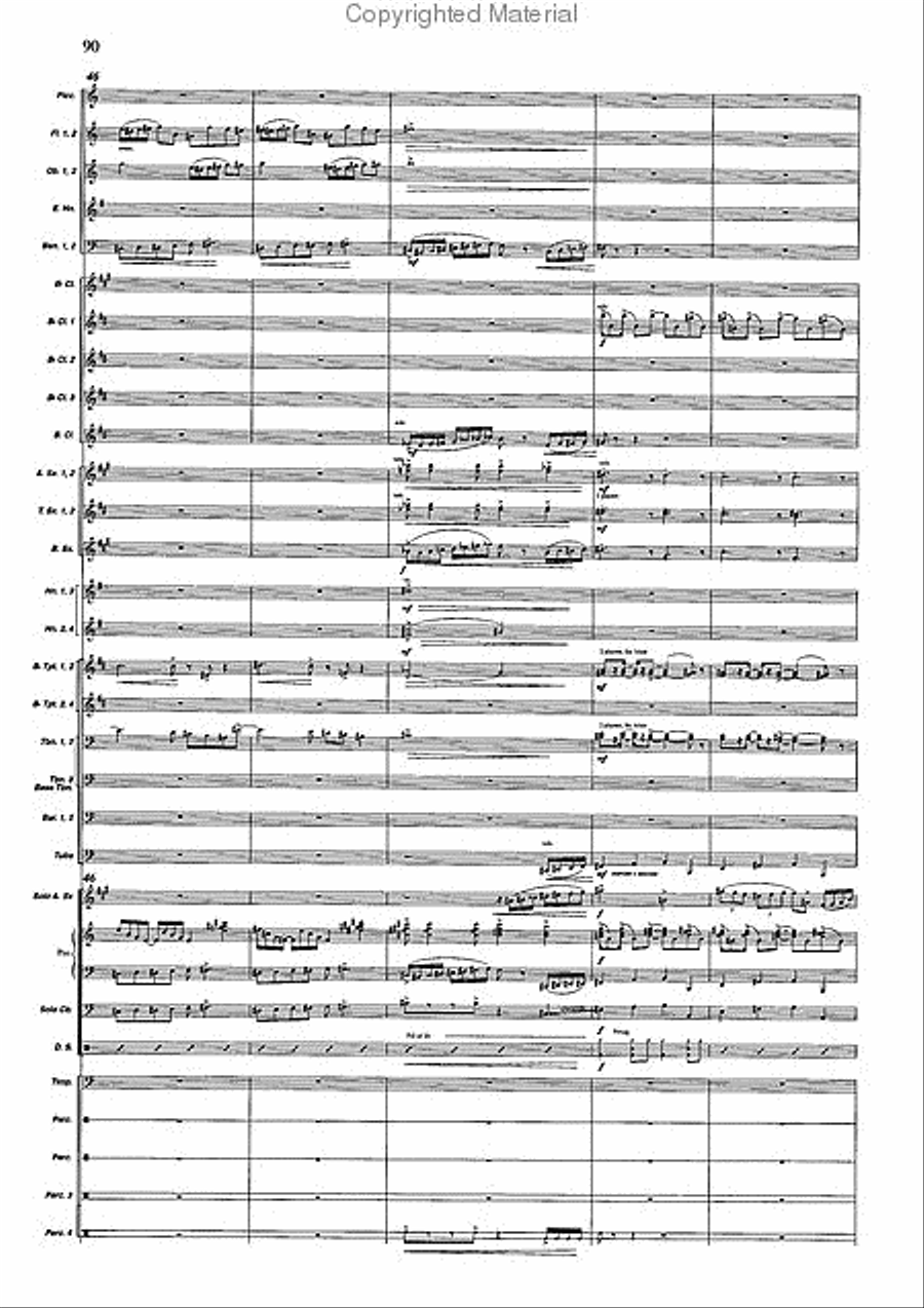 Concertango Concert Band scores gallery preview page 91