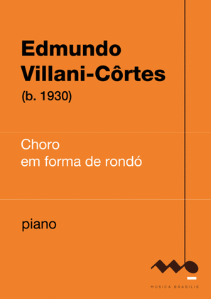 Book cover for Choro em forma de rondó
