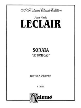Leclair: Sonata "Le Tombeau"