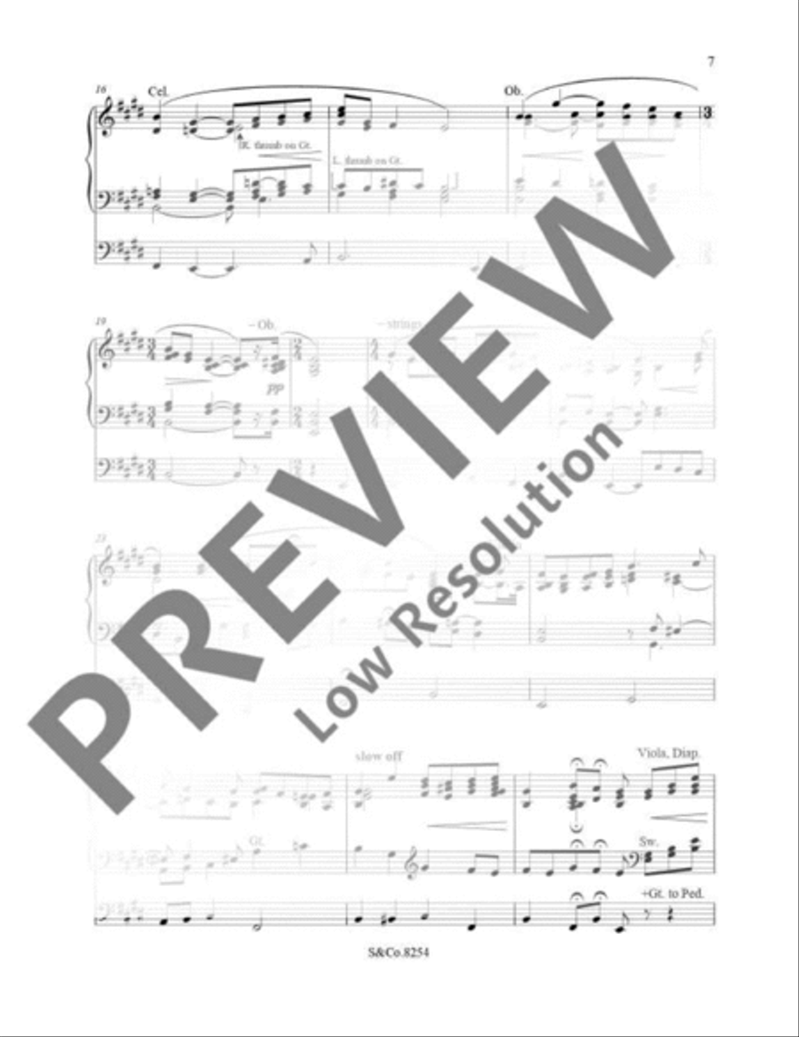 Organ Album Organ scores gallery preview page 10