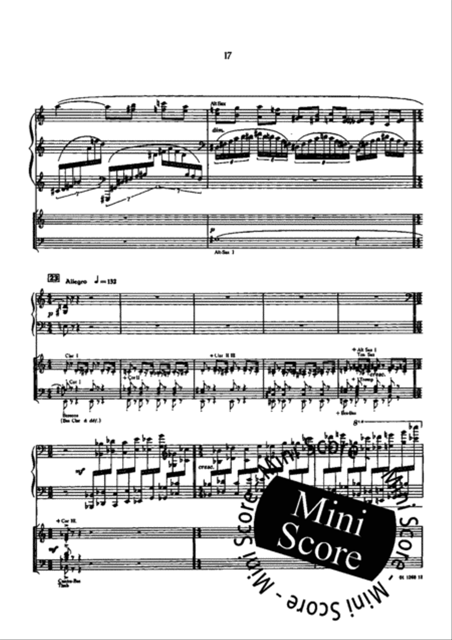 Parade Concerto Concert Band scores gallery preview page 20
