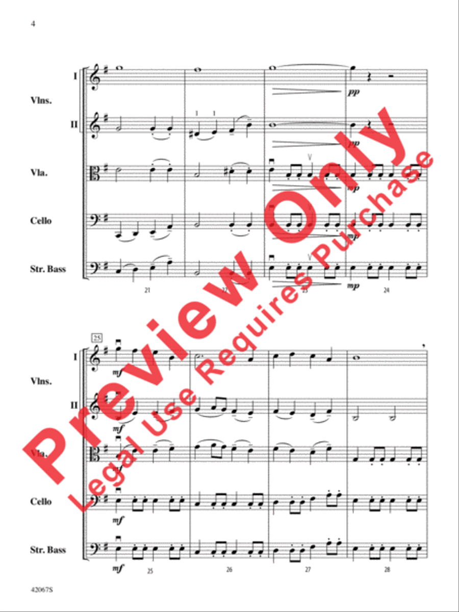Native American Spirit String Orchestra scores gallery preview page 5