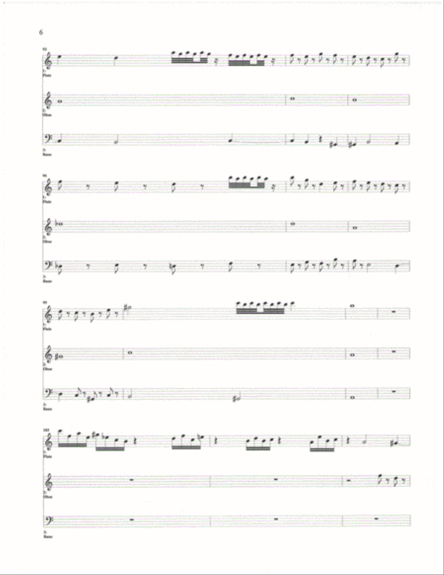 Pisistratidae Woodwind Trio scores gallery preview page 6