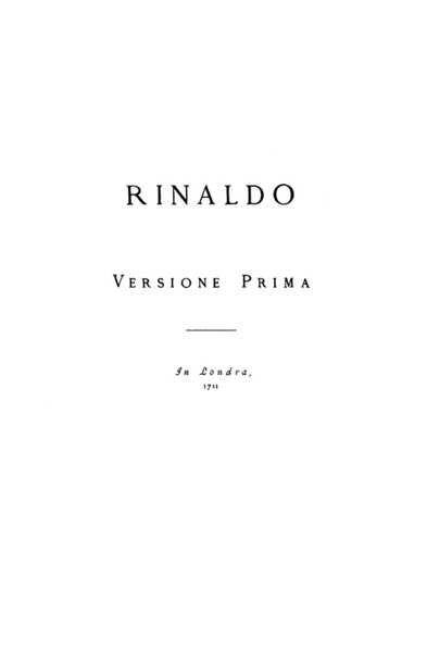 Rinaldo (1711)