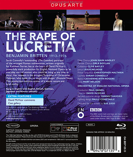 Rape of Lucretia (Blu-Ray)