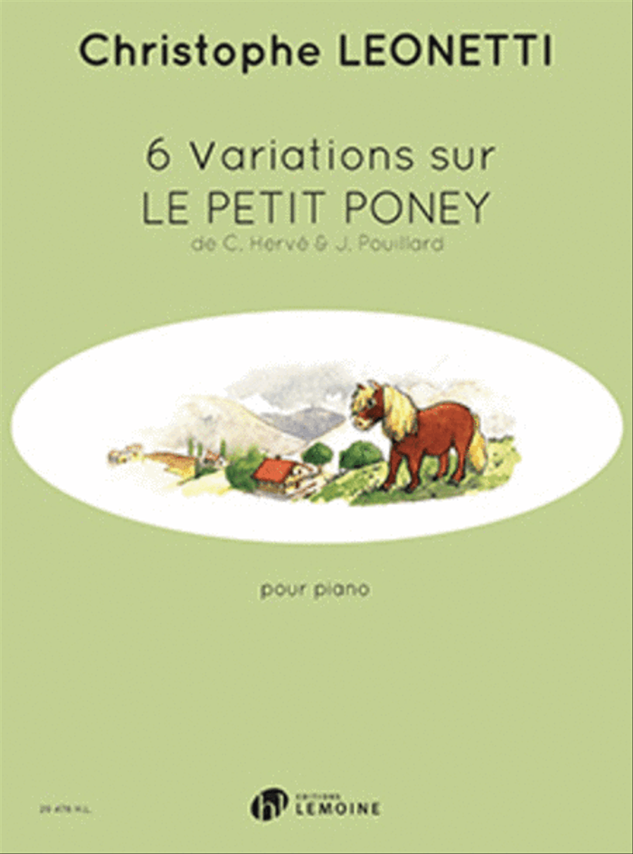 Variations sur Le Petit Poney (6) Piano Solo scores gallery preview page 1