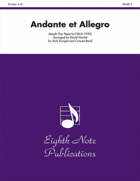Joseph Guy Ropartz : Andante et Allegro (Solo Trumpet and Concert Band)