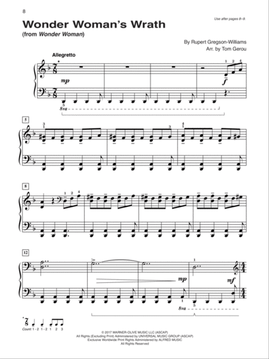 Alfred's Basic Piano Course Popular Hits, Level 5 Piano Method scores gallery preview page 5
