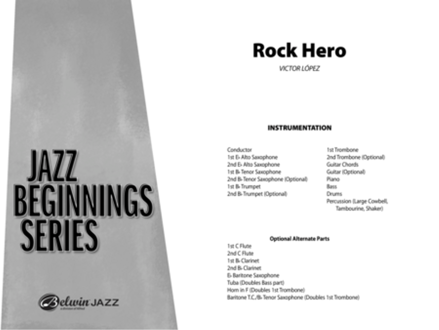 Rock Hero Jazz Ensemble scores gallery preview page 2