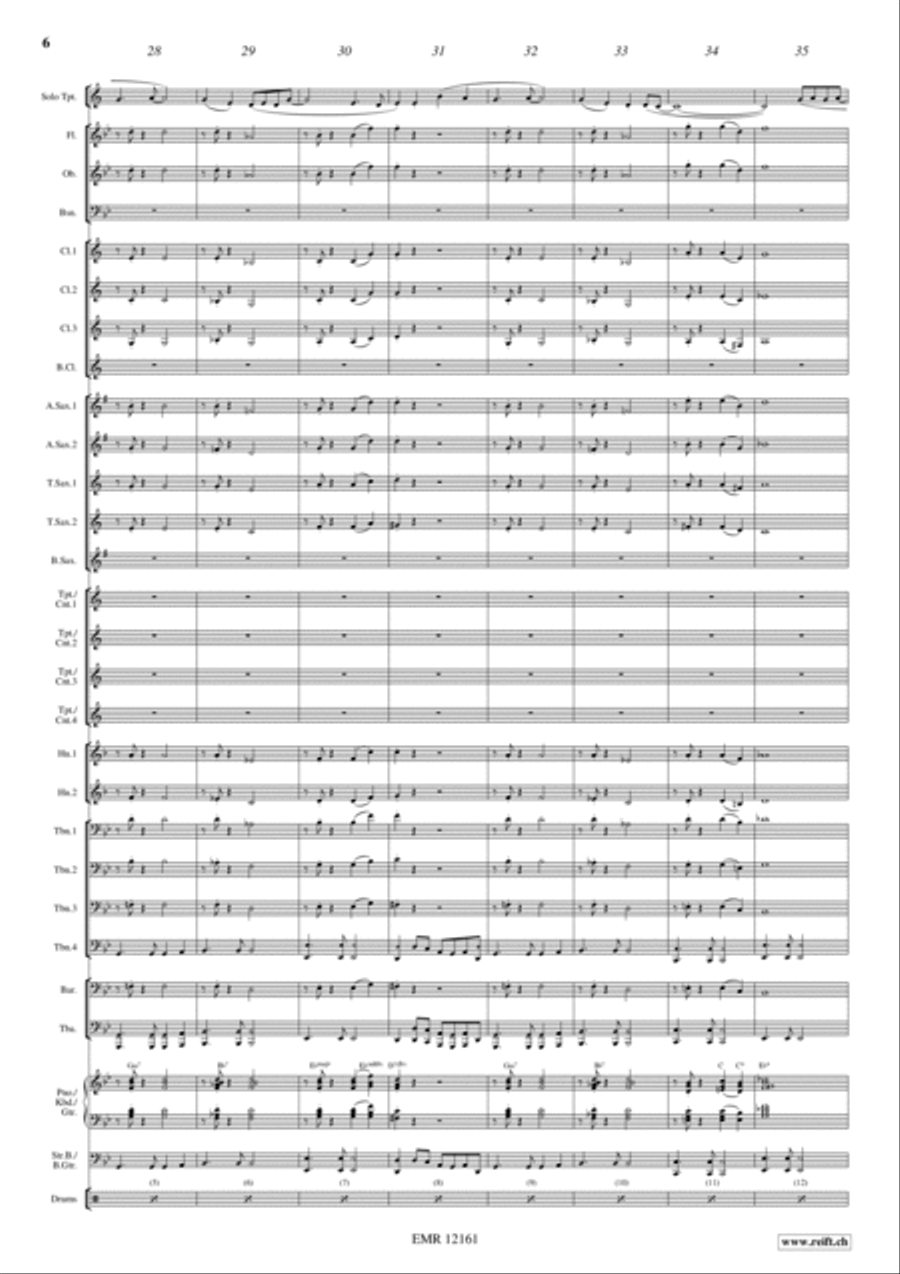 Funkytrumpet Funkytrumpet Concert Band scores gallery preview page 6