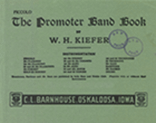Promoter Band Book