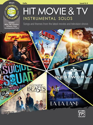 Book cover for Hit Movie & TV Instrumental Solos for Strings