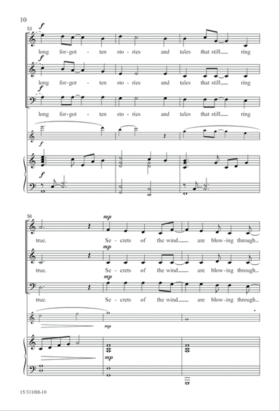 Secrets of the Wind Secrets of the Wind 3-Part scores gallery preview page 10