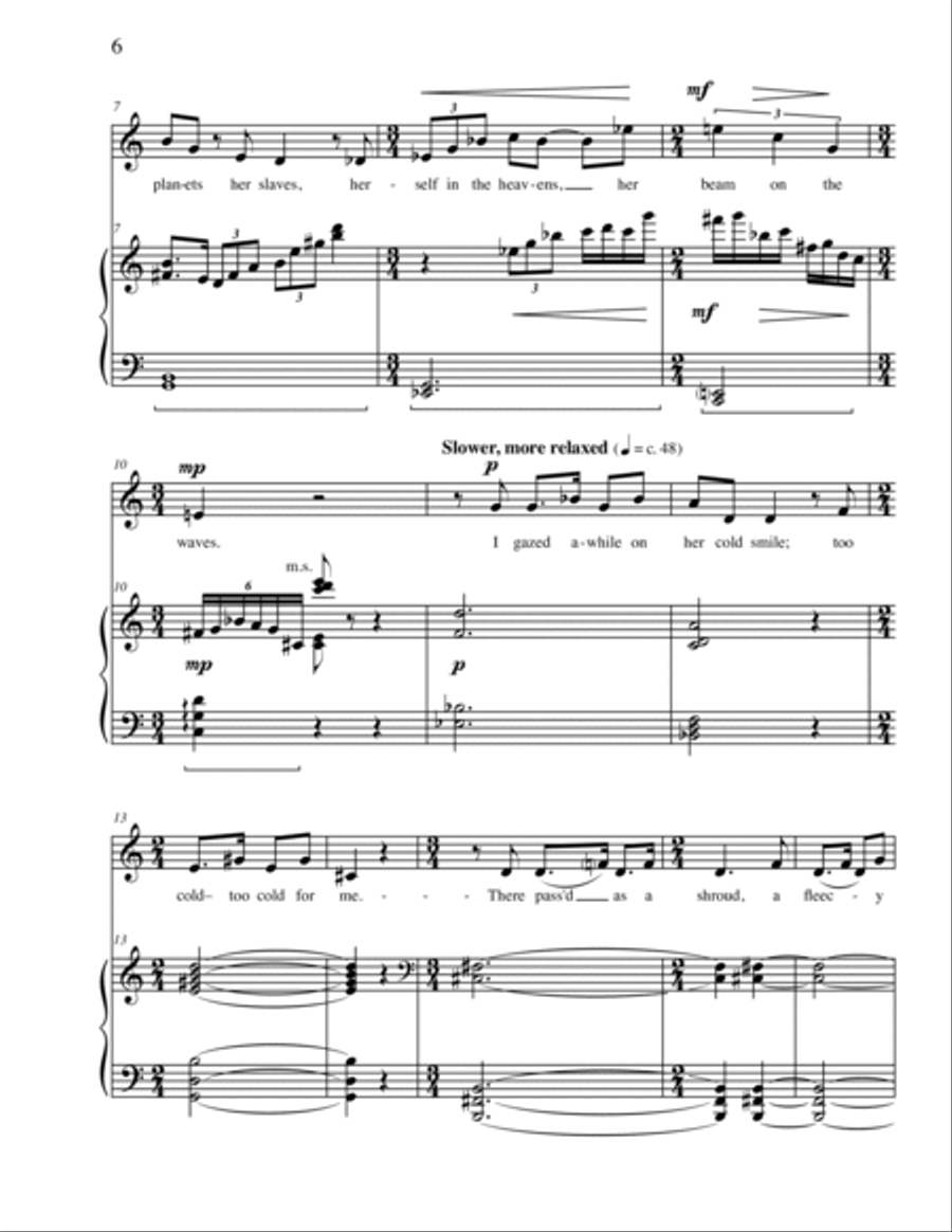An American Song Cycle Soprano Voice scores gallery preview page 6